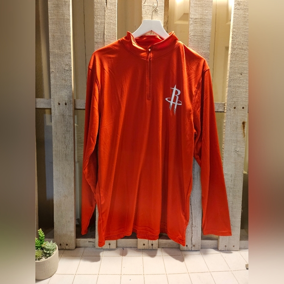 NBA Houston Rockets 1/4 zip - Picture 6 of 7